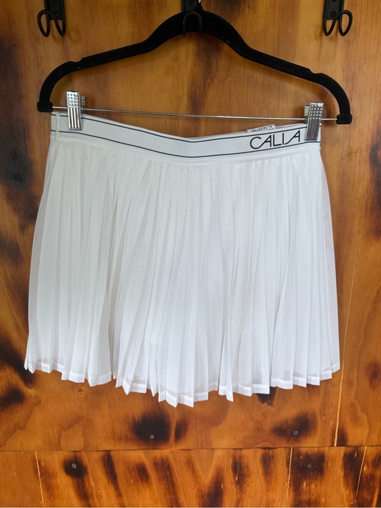 CALIA by Carrie Underwood Pants - Calia by Carrie Underwood White Pleated Tennis Skort